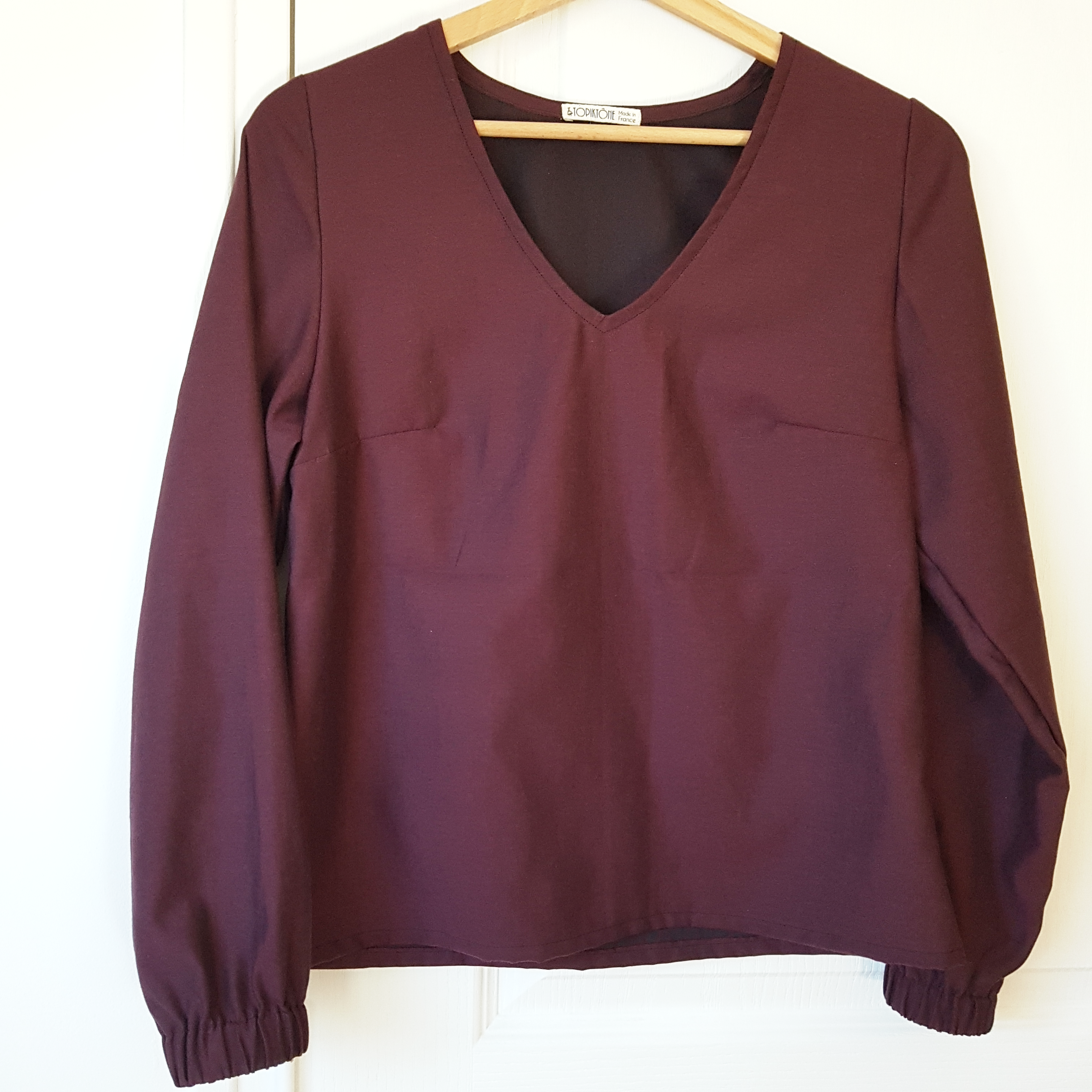 blouse arcadia Prune